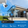 thumbnail image 4 of ZOSI 1080P Wireless Security Camera System H.265+ 8Channel 1080P CCTV NVR and 4PCS 2.0MP 1080P Weatherproof Bullet IP WiFi Cameras 65ft Night Vision, 2TB Hard Drive, Customizable Motion Detection, 4 of 13