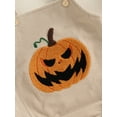 thumbnail image 6 of Newborn Baby Boys Girls Halloween Clothes Sleeveless Overalls Embroidery Rompers Suspender Jumpsuit Fall Outfit, 6 of 8