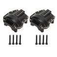 thumbnail image 2 of RC Diff Couvercle, Noir Haute Résistance RC Différentiel Couvercle Antirouille pour 1/10 SCX10 III SCX10 PRO Essieu, 2 of 8