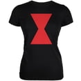 thumbnail image 1 of T-Shirt Doux Noir pour Juniors Halloween Black Widow, 1 of 1