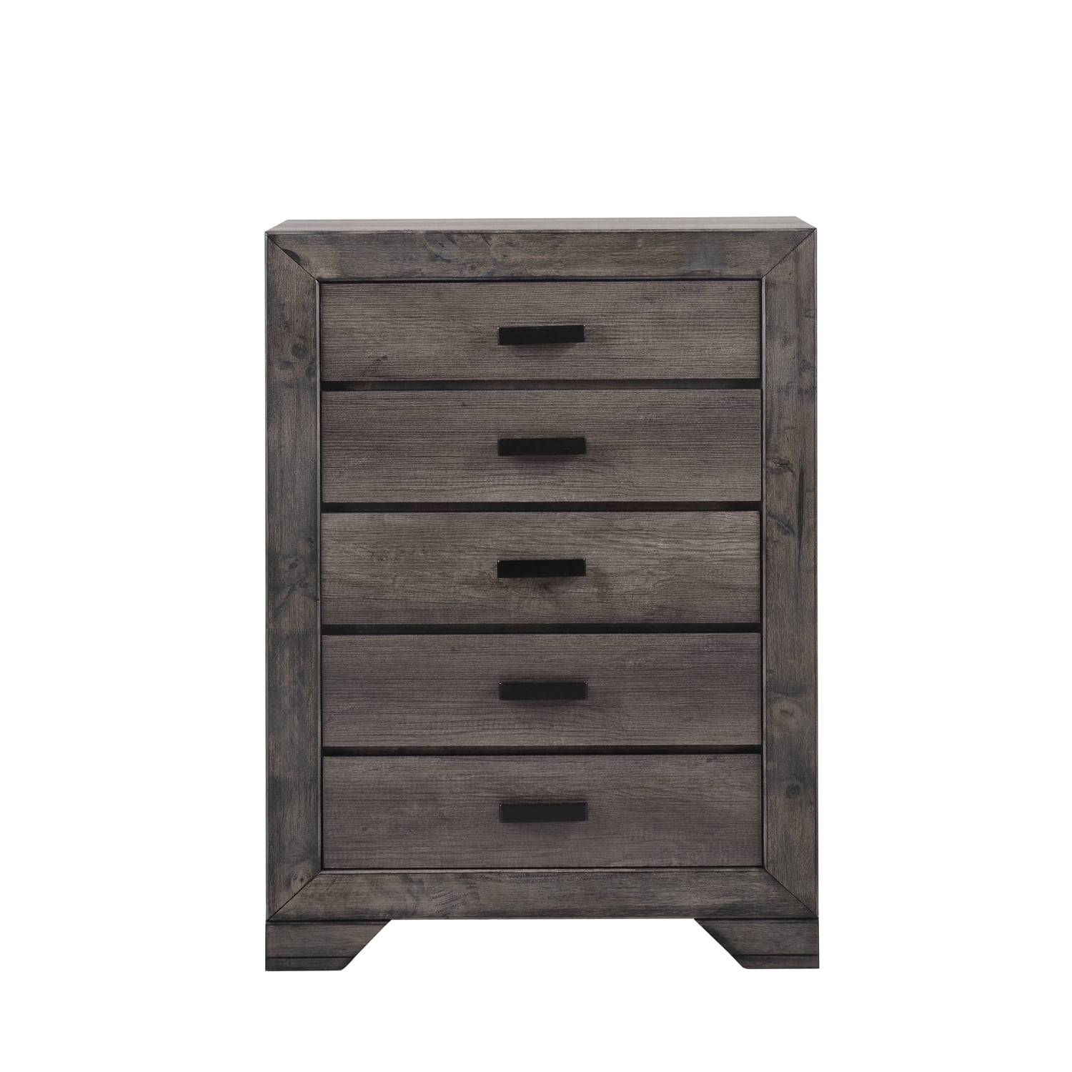 Picket House Furnishings Grayson King Panel 5pc Bedroom Set, Grey Oak