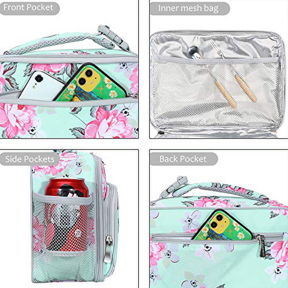 Amazon.com: Amersun Freezable Small Cooler Bag(Built-in Ice Packs, TSA  Approved) | Insulated Lunch Bag for Child | Reusable Snack Bags for Kids |  Portable Mini Cooler Bag with Adjustable Handle (Mermaid) :