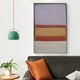 thumbnail image 4 of Póster de Mark Rothko "Naranja sobre violeta", 1968, para decoración del hogar, arte de pared, imagen colgante, póster decorativo para dormitorio, estética para habitación, 40 x 60 cm, 4 of 6