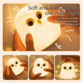 thumbnail image 5 of Children's Nightlight Rechargeable Baby Nightlight Led Nightlight Baby Owl Colorful And Warm White Children's Bedside Lamp Touch Sensor Baby Room Deco, 5 of 5