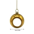 thumbnail image 4 of Teissuly 6cm New Pasteable Picture Christmas Ball Decoration And Arrangement Supplies Christmas Tree Pendant Christmas Ball Bright Color Ball (6Pcs) Teissuly WER202310233695, 4 of 4