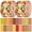 Autumn element, variant on 40Pcs Jelly Roll Fabric Strips for Quilting and Sewing, 2.6" x 19.7" Precut Patchwork for DIY Crafting, Thanksgiving Autumn Series