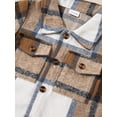 thumbnail image 3 of WESIDOM Baby Boy Clothes Long Sleeve Plaid Printing Hoodie T-Shirt Jeans Denim Pants Outfit Set 2pcs, 3 of 12