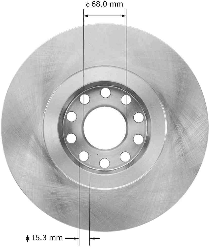 Bendix PRT5923 Premium Brake Rotor