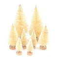 thumbnail image 1 of Navideñas Para Árboles De Pino, 8 Uds., Con Base De Madera, Cepillo Para Botellas De Seda Sisal, Árboles Para Fiesta De Navidad, Decoración Del Hogar Yuarrent HA041403-02, 1 of 6