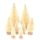 thumbnail image 1 of Navideñas Para Árboles De Pino, 8 Uds., Con Base De Madera, Cepillo Para Botellas De Seda Sisal, Árboles Para Fiesta De Navidad, Decoración Del Hogar Kearding HA041403-02, 1 of 6