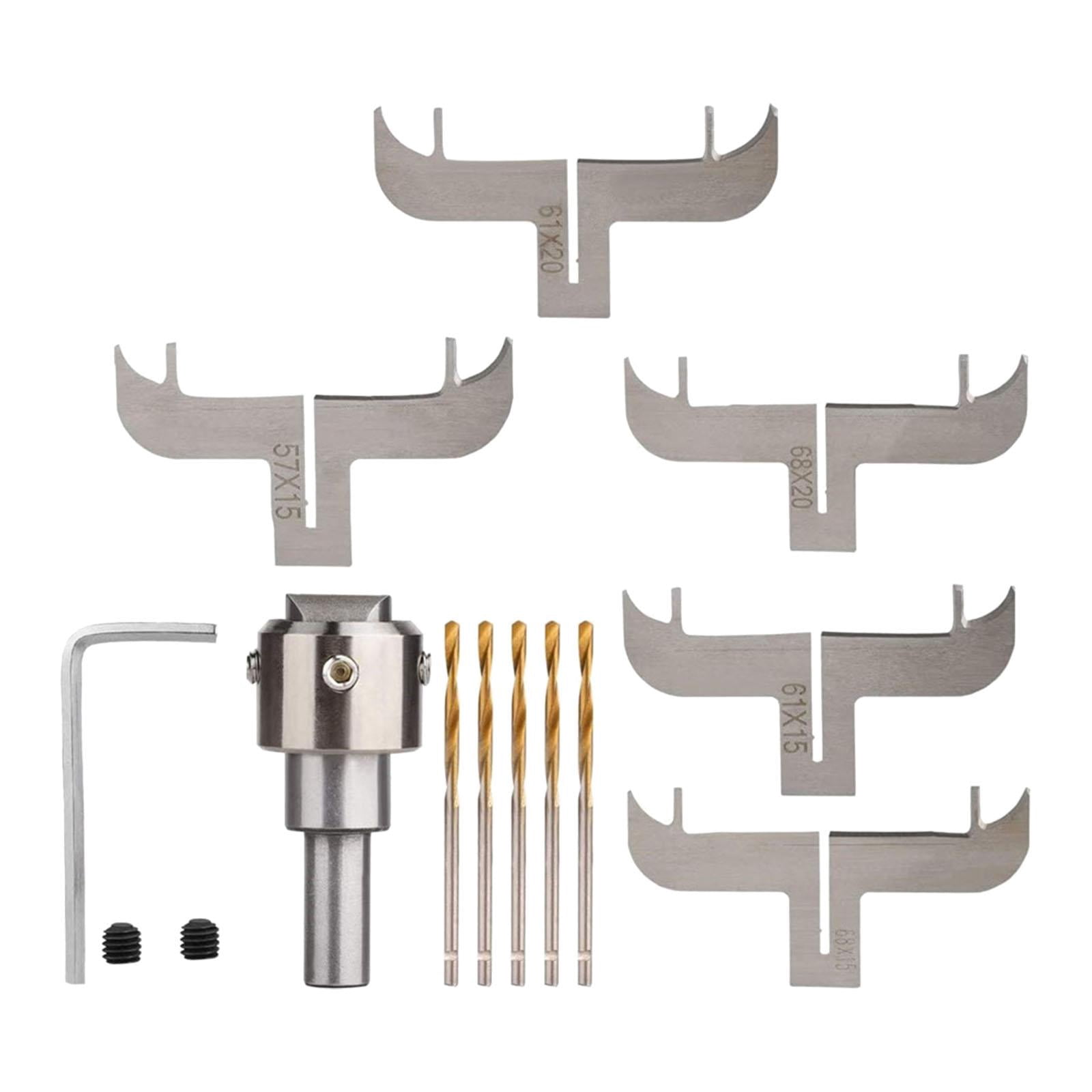 GUOOL 14 Pieces Bracelet Rings Makers Bracelet Drill Bit Set Integrated Tool Home Use Woodworking Portable DIY Wooden Bracelet Maker