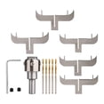 thumbnail image 3 of Juego de cortadoras de fresado de 14 Uds., juego de brocas para pulsera, uso profesional, duradero con llave en forma de L, fabricantes de anillos de, 3 of 8