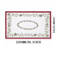 thumbnail image 2 of Christmas Tablecloth, Christmas Decorations Indoor, Christmas Tree Printed Dining Table Cover for Kitchen, Dining Room, Holiday Party and Home Decor, 2 of 6