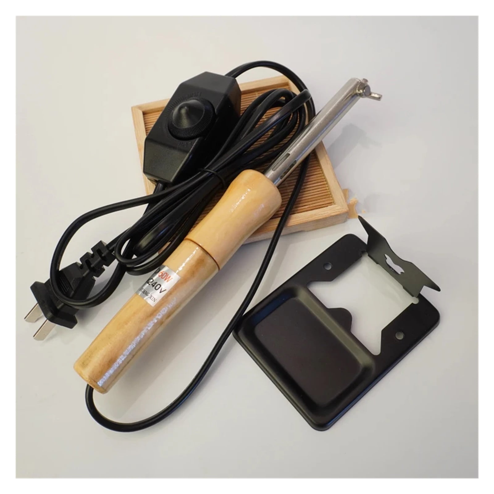 DIY Fabric Flower Making Tools,Setting Temperature Adjustable Soldering Iron 11 Ironing Trowel
