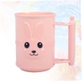 thumbnail image 4 of Toyvian Plastic Bathroom Mug Washing Cup for Women, Round Hygiene Cup, 1 Set for Personal Care, 4 of 8
