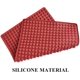 thumbnail image 2 of Alfombrilla para hornear de silicona resistente al calor Heat 40 To; 230, Bandeja De Horno Antiadherente Para Galletas, Chocolates, Carne 468er, 40x28 Cm, Rojo. Afortunado Sencillez, 2 of 4
