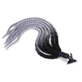 thumbnail image 4 of Gorros de motocicleta, casco de motocicleta de 27,6 pulgadas, casco de motocicleta para mujer, casco con trenzas, cola de caballo, funcionalidad versátil, 4 of 8