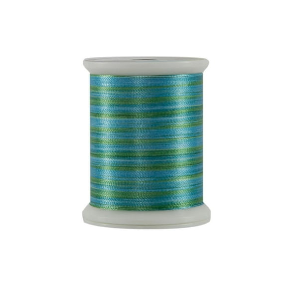 Fantastico Variegated Trilobal Polyester - Green/Blue - 500yd Dynasty