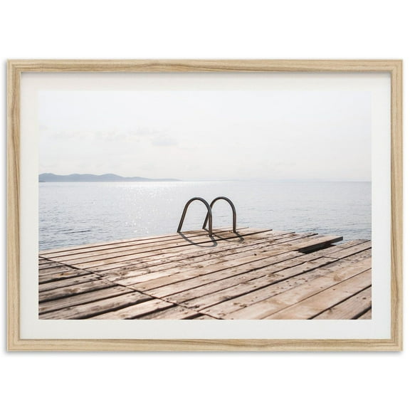 Fine Art Ocean Print - Mediterranean Sea Italy Minimalist Coastal Wall Art Photography Beach House Decor Wall Art, Modern Wall Decor, 8x12 UNFRAMED