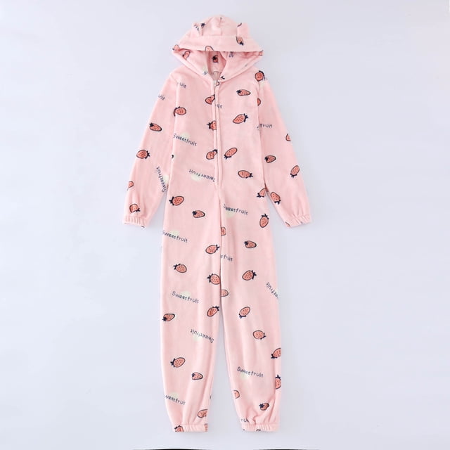 Combinaison Grande Taille pour Femmes aux Formes, Pyjama à Manches Longues, Body, Tenues de Nuit, Combinaison à Capuche, Combinaison pour Femmes en Liquidation