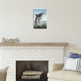 thumbnail image 2 of Stupell Industries Breaching Dolphins Water Splash Coastal Painting Unframed Art Print Wall Art, 2 of 6