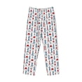 thumbnail image 6 of Uemuo Lighthouse And Beacon Pattern Men's Wide Leg Palazzo Lounge Pants with Pockets Light Weight Loose Comfy Casual Pajama Pants-Medium, 6 of 9