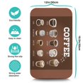 thumbnail image 5 of Ultra-Absorbent Coffee Bar Mat 19.5x12in Anti-Slip Silicone Mat for Countertops, Dish Drying, Draining Pad, Coffee Drying Mat Decor - Ideal for Coffee Makers, Espresso Machines, 5 of 7