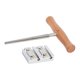 thumbnail image 5 of Escariador de orificios para clavijas de violín, herramienta de escariado, resistente, compacta, ergonómica, con mango de madera, para luthier, kit de, 5 of 9