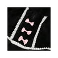 thumbnail image 5 of Pet Dog Cat Princess Fleece Coat Puppy Hoodie Bowknot Warm Dress Apparel Outfit, 5 of 5