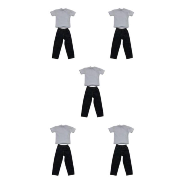 ZheElen Action Figurine Military Suits 12 Inch Accessories Style 3 5Set