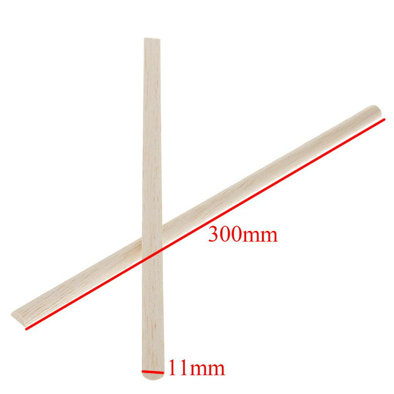 2-30mm Square Wood Stick Paulownia Rod Strip Model DIY Handmade