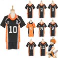 thumbnail image 2 of 9 estilos Haikyuu Cosplay disfraz Anime Karasuno escuela secundaria voleibol Club Hinata Shyouyou Kageyama ropa deportiva Jerseys UniformXXL Gao Jinjia LED, 2 of 2