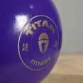 thumbnail image 3 of Titan Fitness 18 KG Competition Kettlebell, Color-Coded Purple, 35mm Handle, 3 of 6