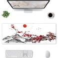 thumbnail image 3 of Japanese Gaming Mouse Pad,Large Mouse Pad for Desk,Non-Slip Rubber Base Desk Mate with Stitched Edges for Gaming Office Home Work,31.5 x 11.8 Inch, 3 of 13