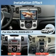 thumbnail image 2 of [2+64G] Car Stereo for Kia Forte 2009-2017 with Wireless Carplay and Android Auto - 9 Inch Touch Screen Android Car Radio - DSP/WiFi/GPS/SWC/Bluetooth/FM/RDS + AHD Backup Camera, 2 of 8
