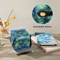 thumbnail image 3 of Beautiful Starry Background Tissue Box Cover Leather Square Rectangle Tissue Box Holder for Bathroom Living Room Desk Office Decor, 3 of 7