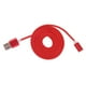 thumbnail image 2 of 1 Piezas Usb Tipo-A lambre Micro USB Tejido de Nílon de Sincronización Reemplazo Interfraz rojo, 2 of 8