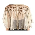 thumbnail image 5 of Women's 1920s Shawl Evening Cape Sequin Deco Shrug Bolero Flapper Cover Up, 5 of 6