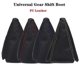 thumbnail image 2 of 16mm Pu Leather Car Gear Shift Collars Carbon Fiber Auto Car Manual Stick Shifter Knob Gear Shift Boot Cover Gaiter, 2 of 5