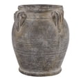 thumbnail image 6 of Decorative Terracotta Vase with Handles for Living Room Decor - Home Decor Accents for Bedroom, Entryway Table, and Office - Casual Flower Vase for Shelf or House Display - 10", Brown, 6 of 13