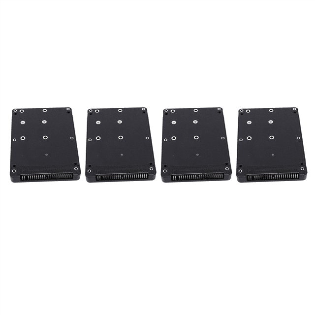 4X Adaptateur MSATA 44 Broches vers HDD SSD 2.5 Pouces MSATA vers PATA avec Étui