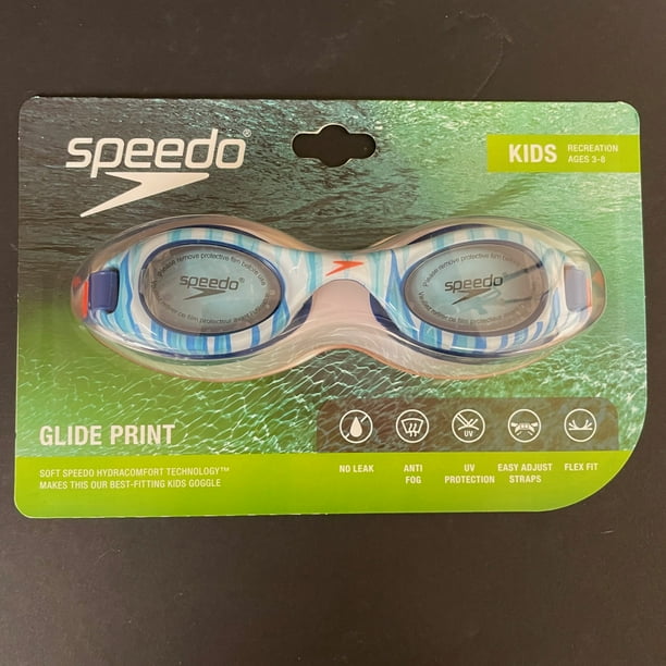 Speedo Glide Print Kids Goggles