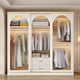 thumbnail image 3 of Apartment Storage Wardrobes Mirror Display Clothes Free Shipping Plastic Cabinets Bedroom Organizer Closets Abiertos Furniture My Lux Decor Round, 3 of 34