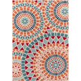 thumbnail image 1 of Momeni BAJA0BAJ24MTI2376 2 ft. 3 in. x 7 ft. 6 in. Baja24 Runner Rug - Multi Color, 1 of 1