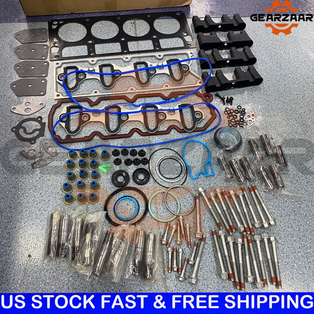 GM 5.3 AFM Lifter Replacement Kit Head Gasket Set, Head Bolts Lifters