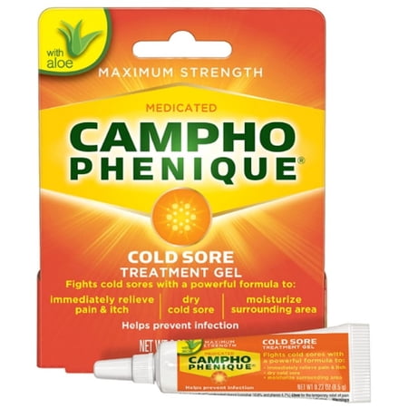 cold sore treatment, strength, original gel formula, 2 pack
