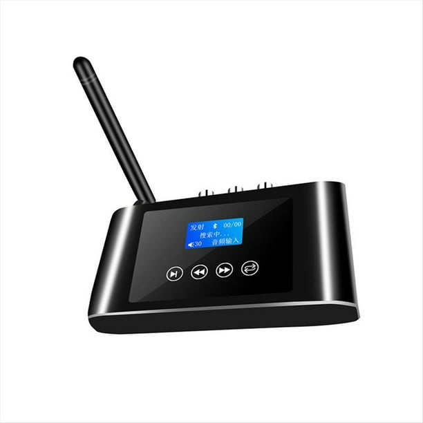 Adaptador de Audio Bluetooth 5.1 2 en 1, Transmisor y Receptor de Alcance, Adaptador de Audio Inalámbrico Estéreo AUX de 3,5 mm para PC.