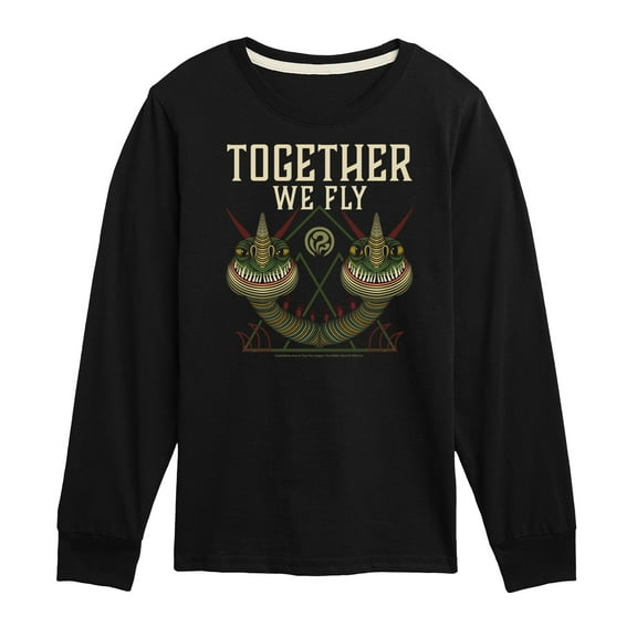 How to Train Your Dragon - Together We Fly - Toddler & Youth Long Sleeve Graphic T-Shirt