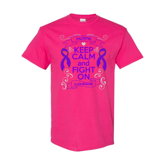 Inktastic Chiari Malformation Keep Calm Fight on T-Shirt