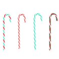 thumbnail image 1 of Caramelo de plástico para decoración navideña, bastón de caramelo de colores más grandes, ideal para regalo de Navidad y Año Nuevo, 2023, 1 of 4